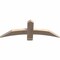 Ekena Millwork Bellingham Smooth Timber Gable Bracket, Douglas Fir, 36"W x 13"H x 1 1/2"D x 3 1/2"F, 9/12 Pitch GBW036X13X0204BEL00SDF - alternate 2